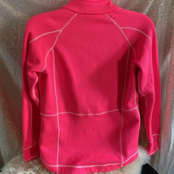 Avalanche hot pink neon pink 1/4 zip fleece lined L - Picture 7 of 11